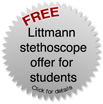 free Littmann stethoscope promotion