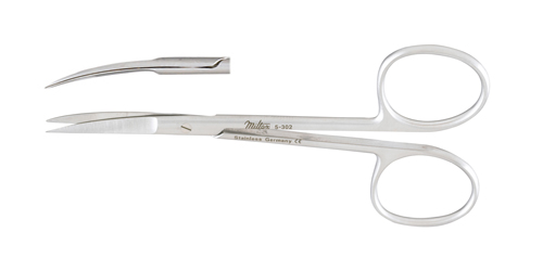 HAWK 5.5 Curved First Aid Scissors, Stainless Steel