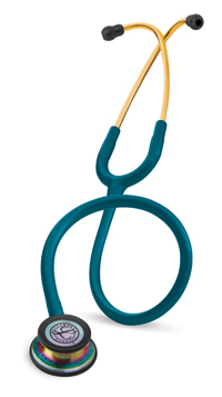 5807 3M Littmann Classic III Stethoscope Rainbow Caribbean Blue