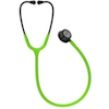 5875 3M™ Littmann® Classic III™ Stethoscope Smoke Chestpiece Lime Green Tube Blue Stem