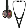 6165 3M Littmann Cardiology IV Diagnostic  Stethoscope Rainbow Black