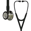 6179 3M™ Littmann® Cardiology IV™ Diagnostic  Stethoscope Champagne Finish Black Smoke