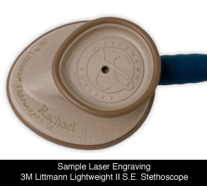 3M Littmann Lightweight II S.E. Stethoscope, Black Tube, 28 inch