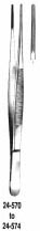 24-574 Miltex Debakey Tissue Forceps 9-1/2