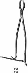 27-21 Miltex Lane Bone Forceps 13 W/Ratch